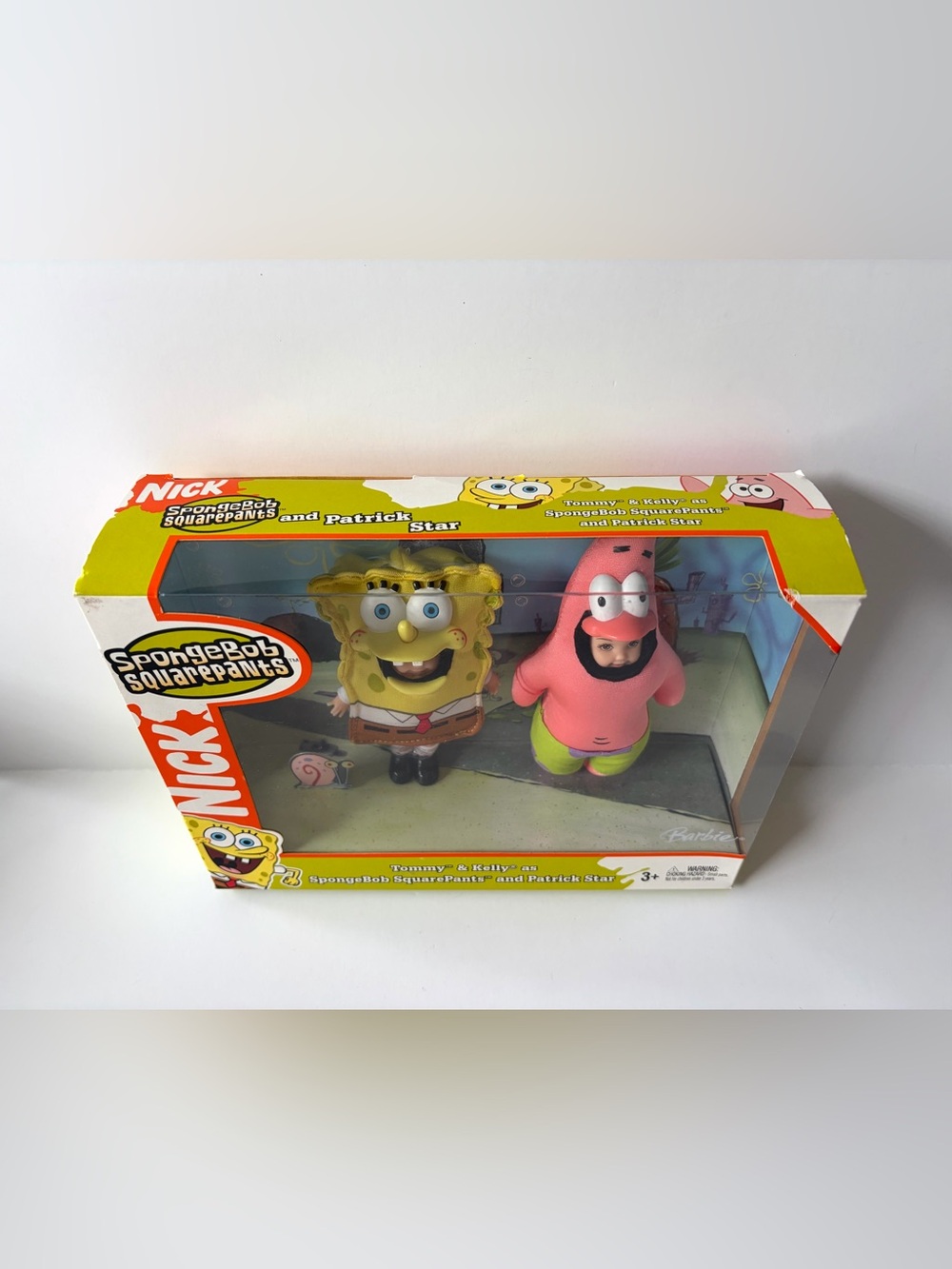 2004 Barbie Tommy & Kelly as SpongeBob SquarePants and Patrick Star - Picture 2 of 9